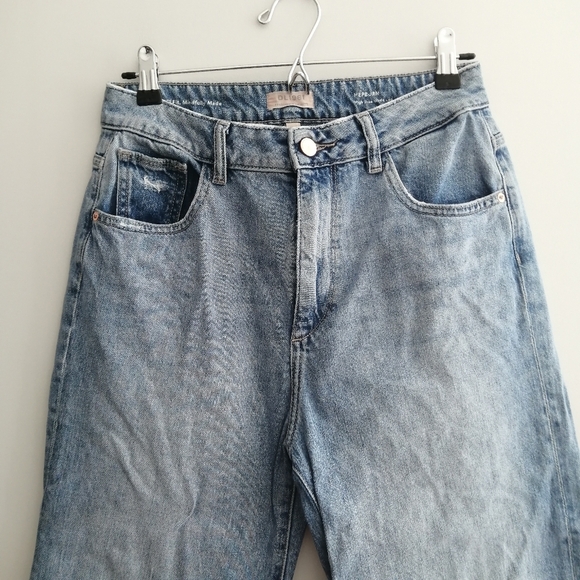 DL1961 Hepburn High Rise Wide Leg Cropped Jeans in Humboldt 27 - Picture 5 of 16